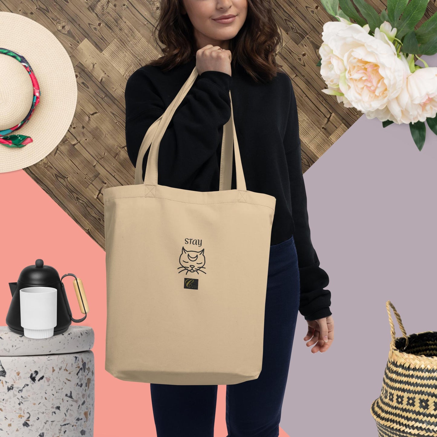 Shopping bag ecologica Micio