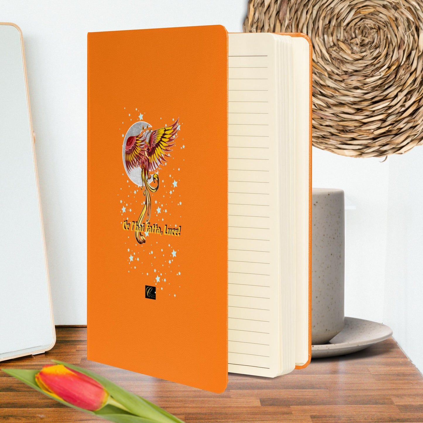 Taccuino a spirale con copertina rigida Aaba Fenice