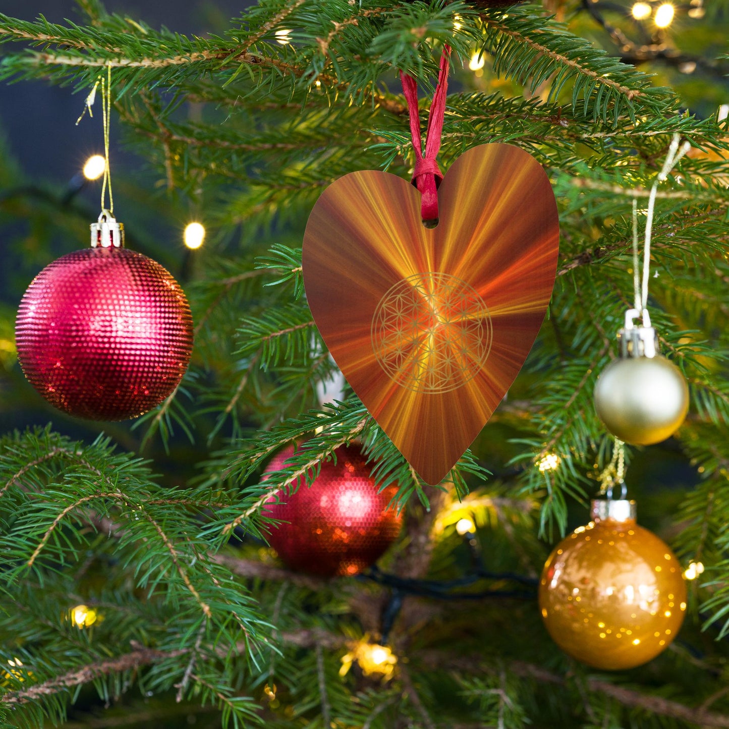 Decorazioni in legno Fiore della vita