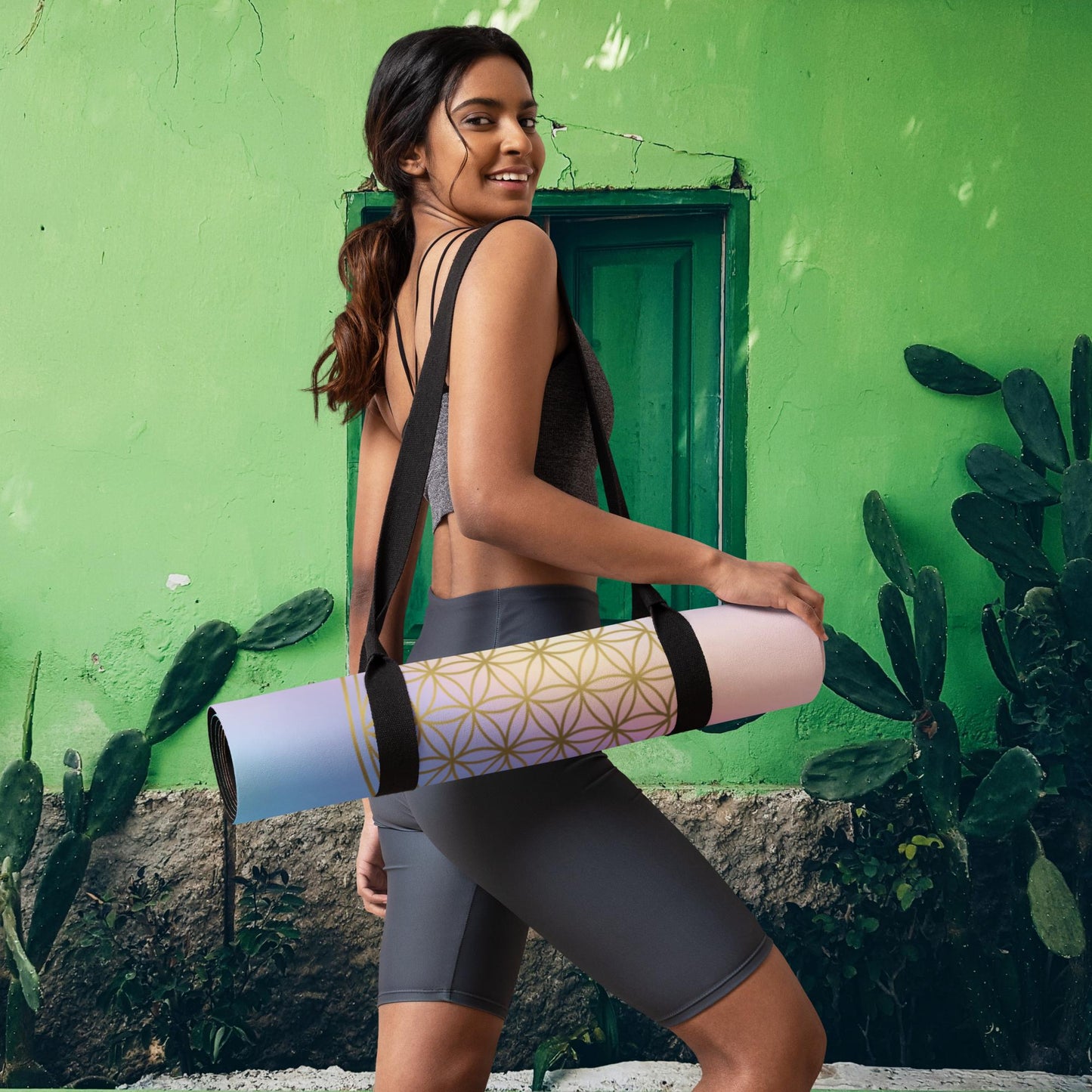 Tappetino per yoga Fiore della vita