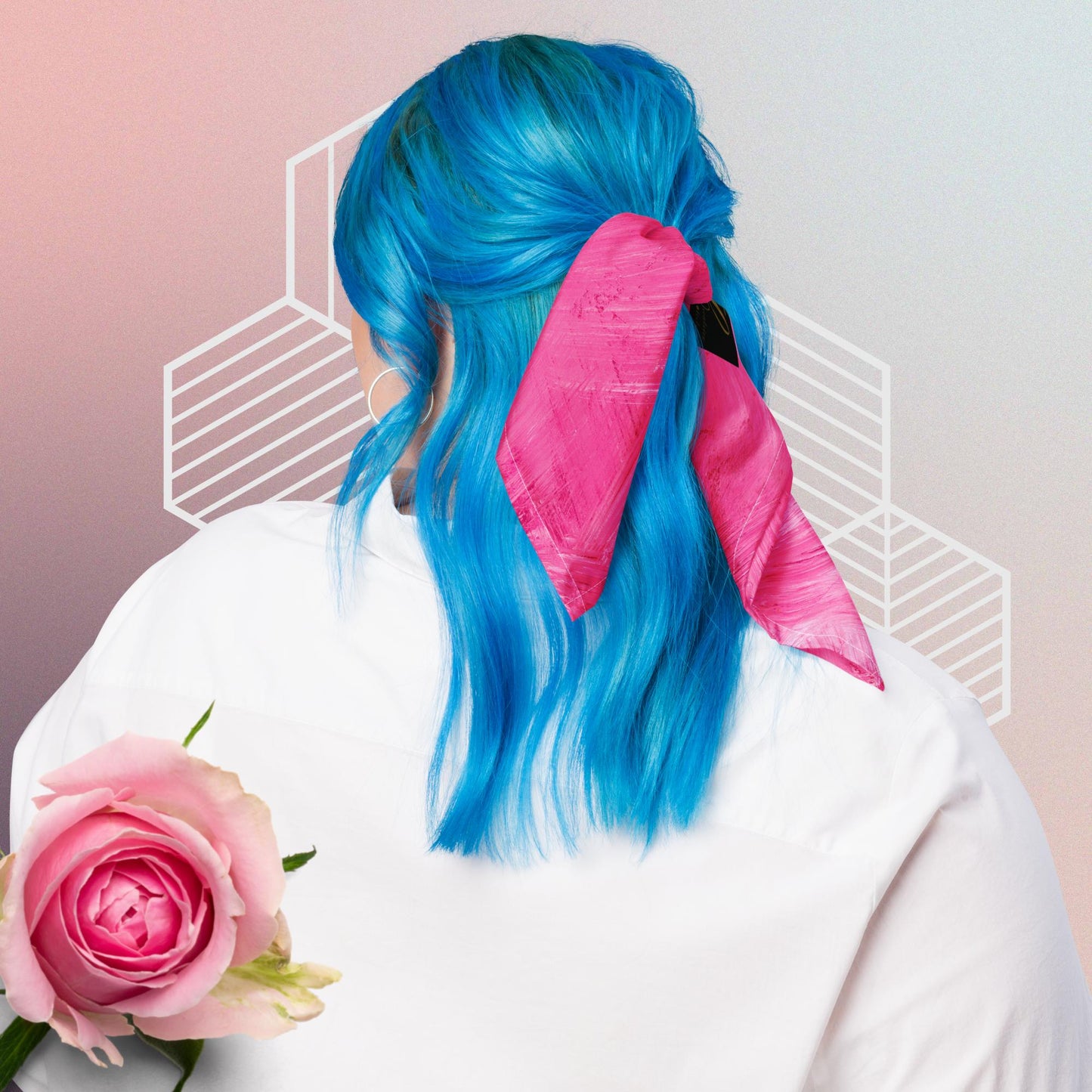 Foulard rosa per animaletti e loro umani