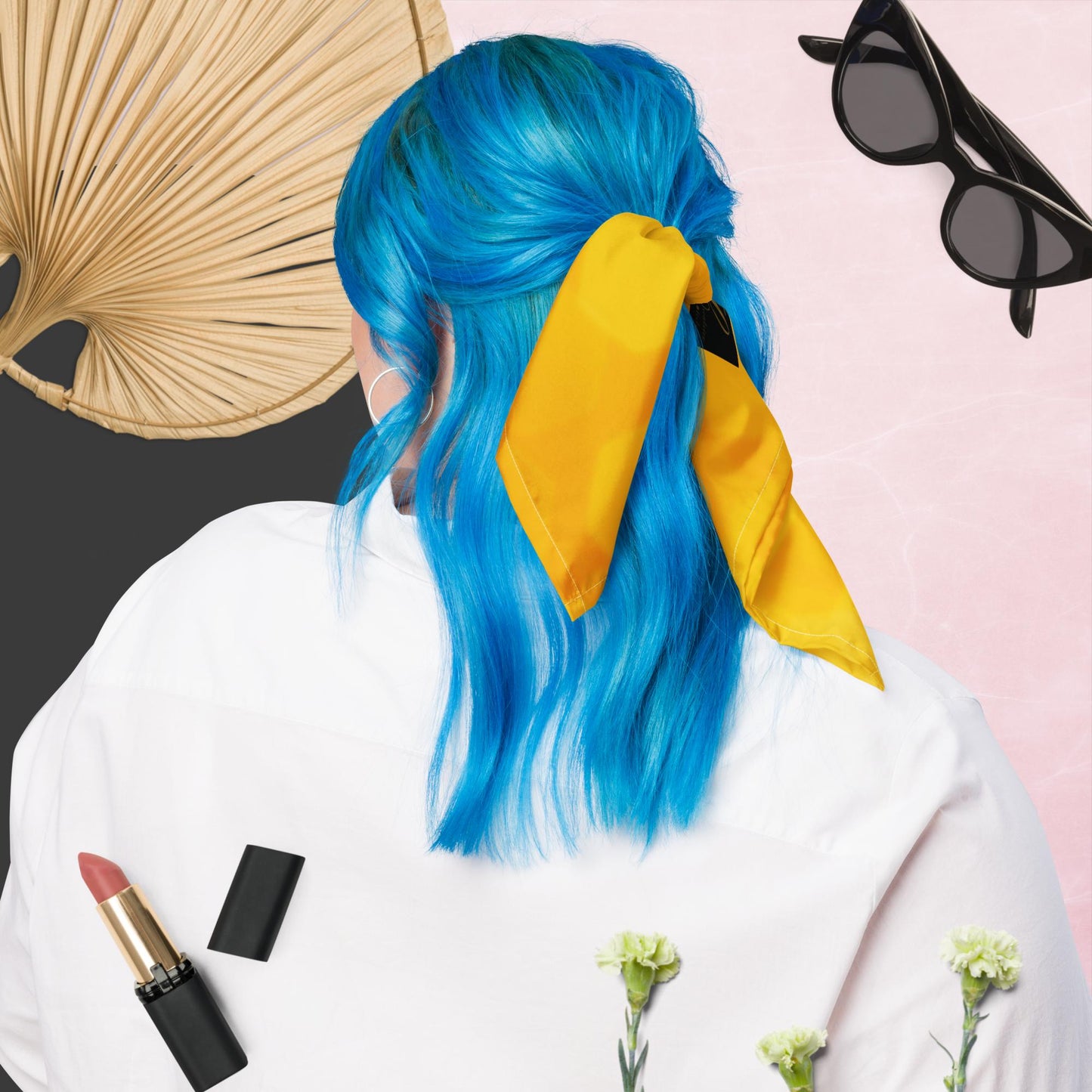 Foulard giallo per animaletti e loro umani