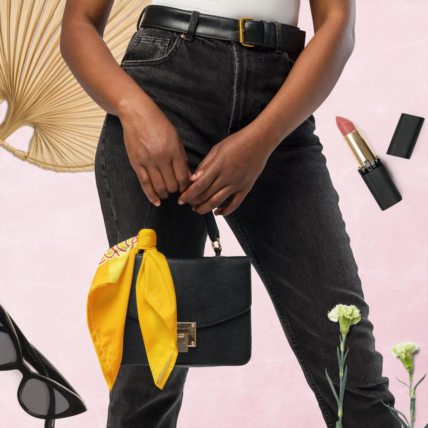 Foulard giallo per animaletti e loro umani