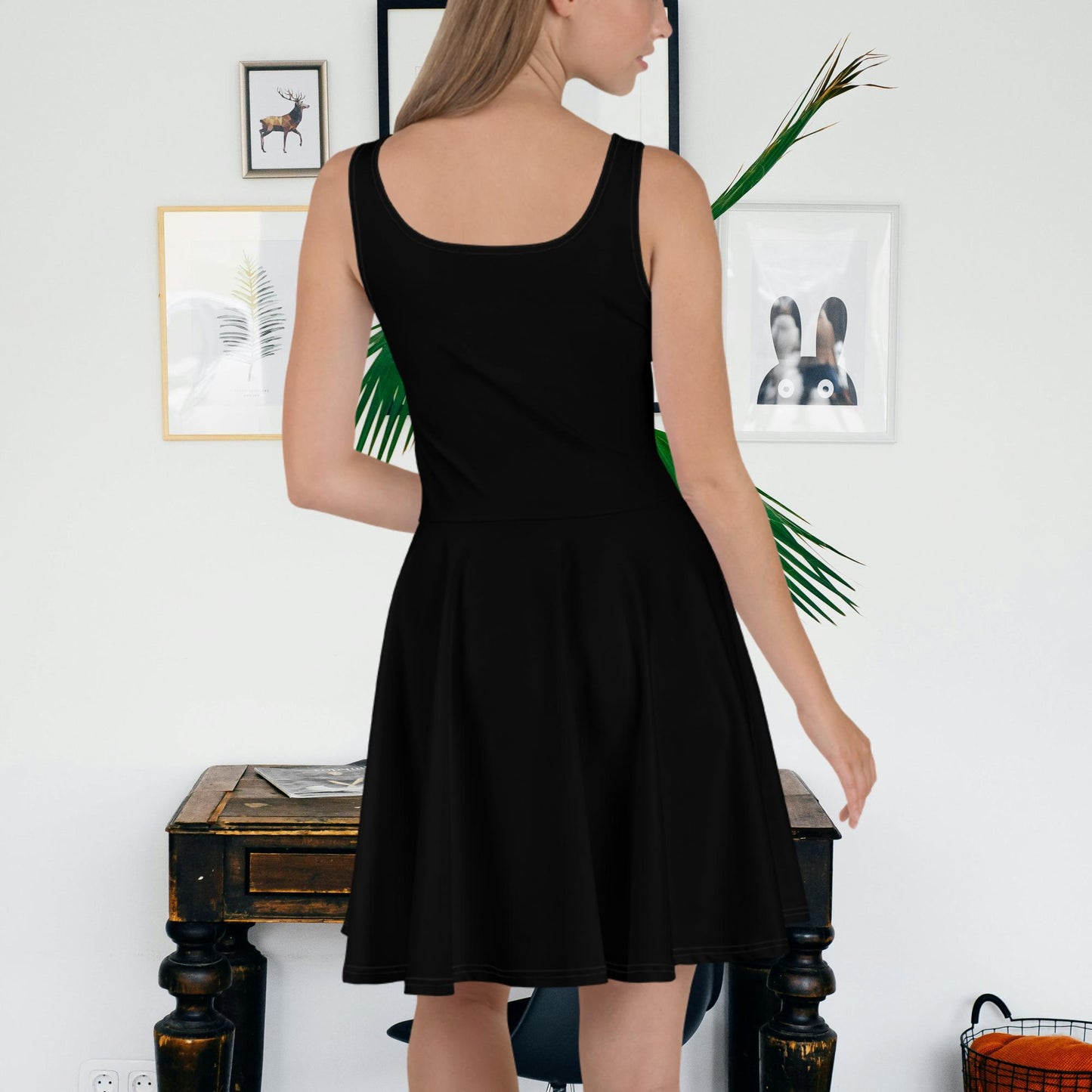 Miniabito Fiore della vita nero