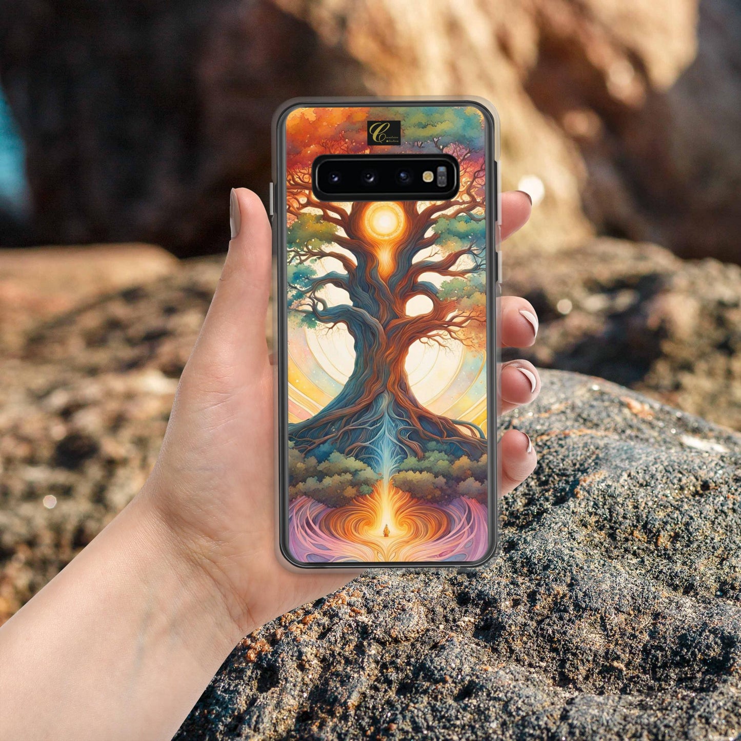 Cover Samsung® trasparente Albero