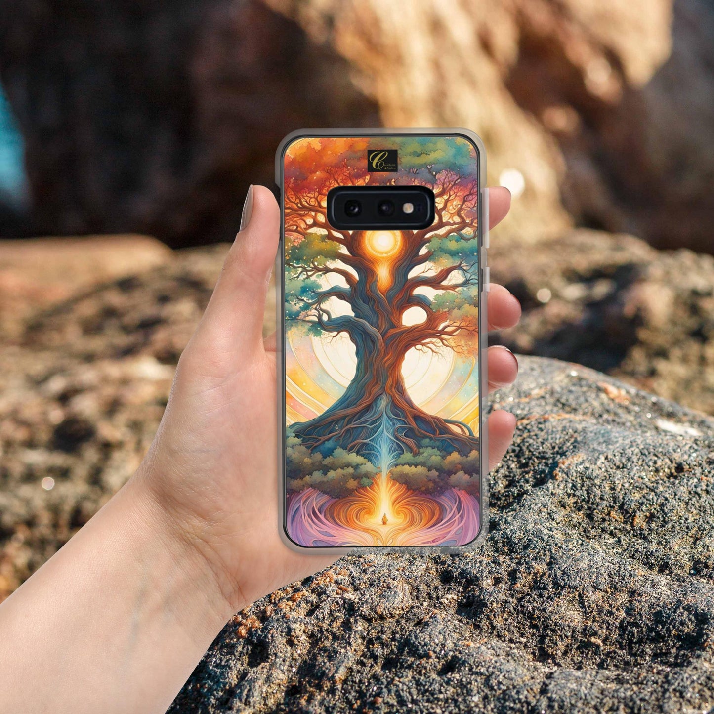 Cover Samsung® trasparente Albero