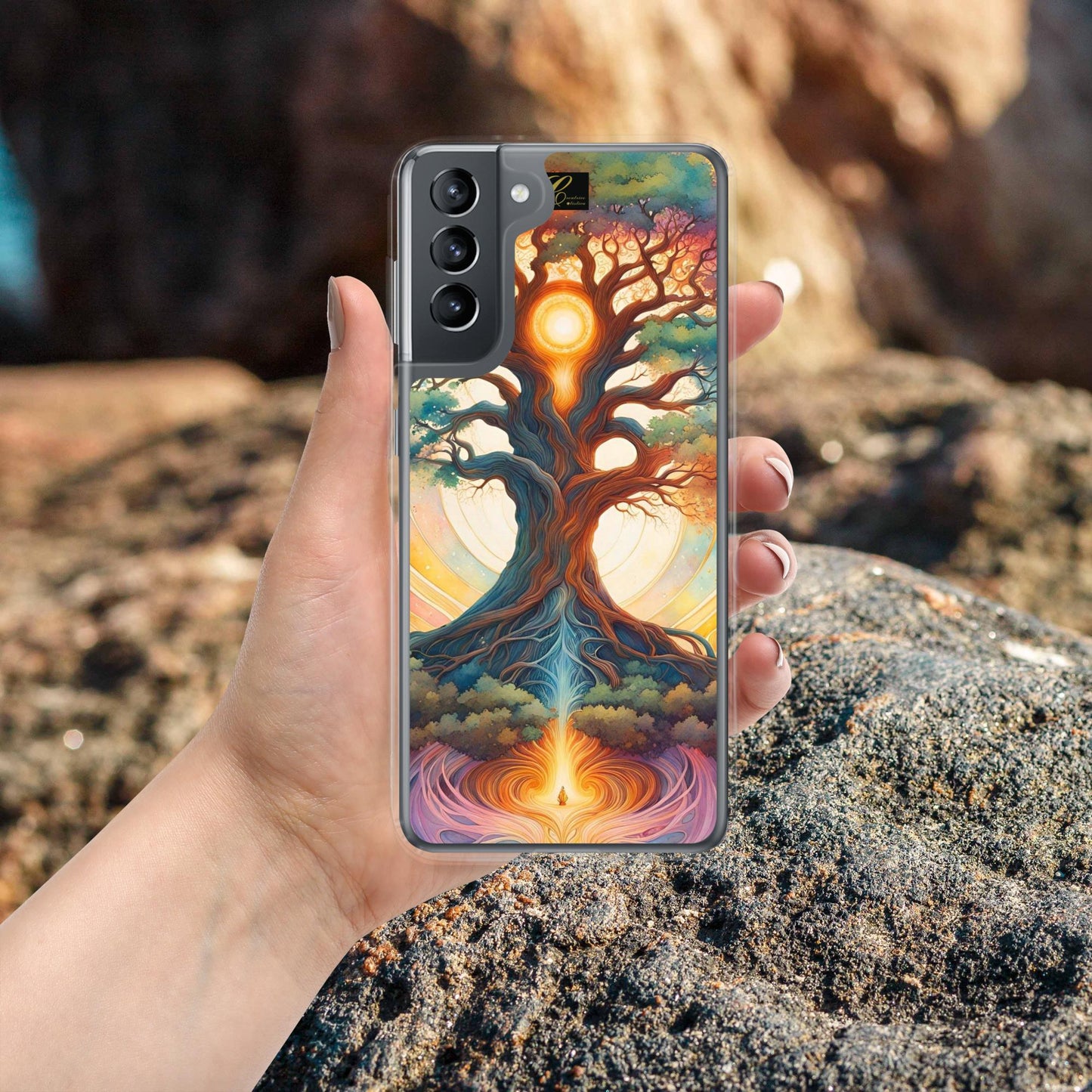 Cover Samsung® trasparente Albero