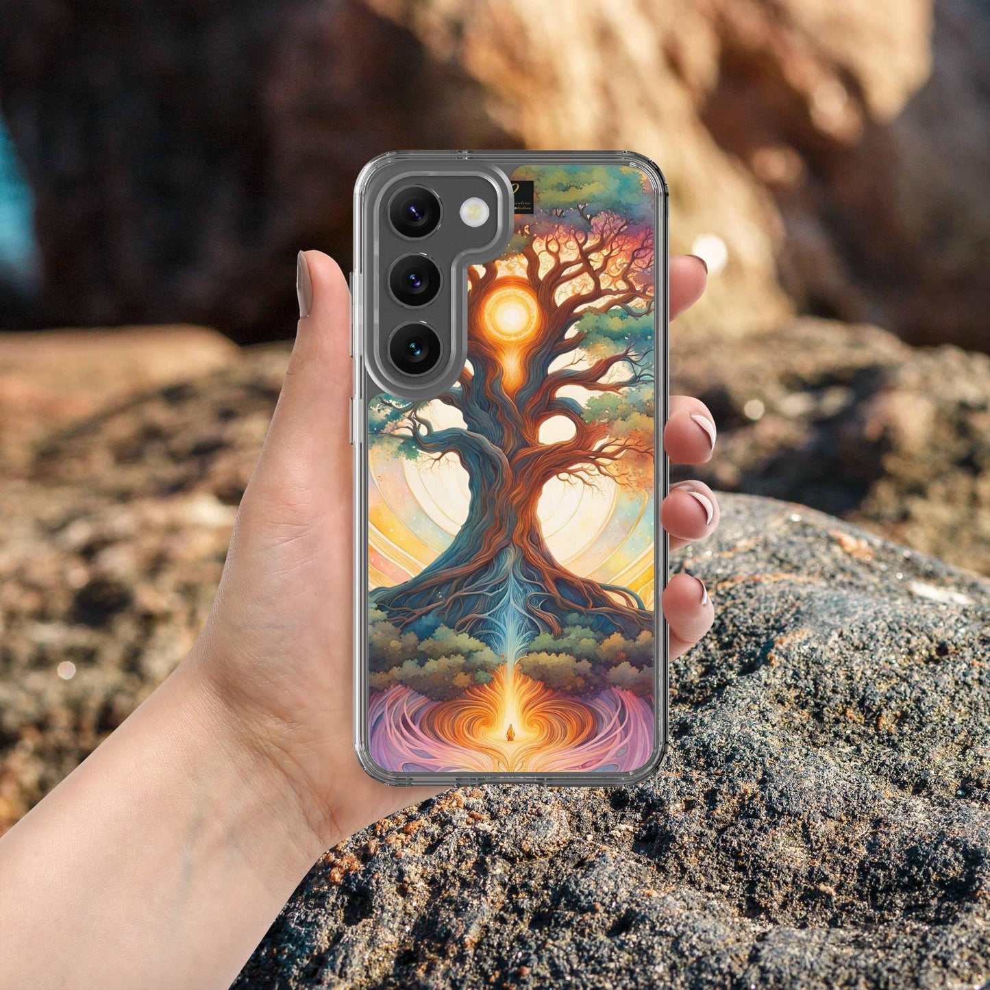 Cover Samsung® trasparente Albero