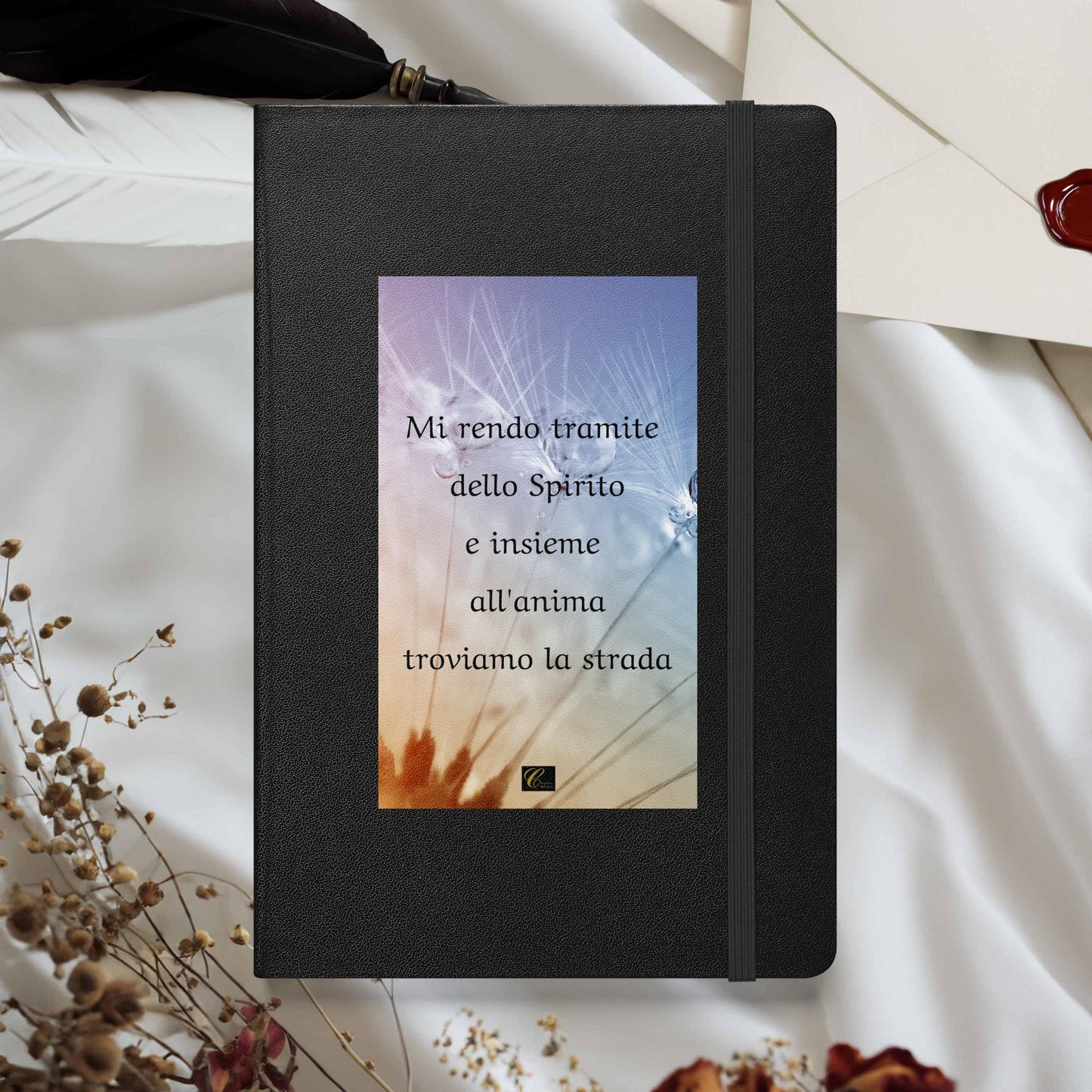 Taccuino a spirale con copertina rigida Soffio