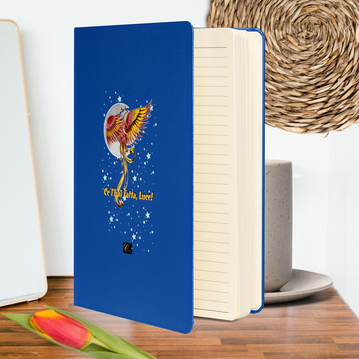 Taccuino a spirale con copertina rigida Aaba Fenice
