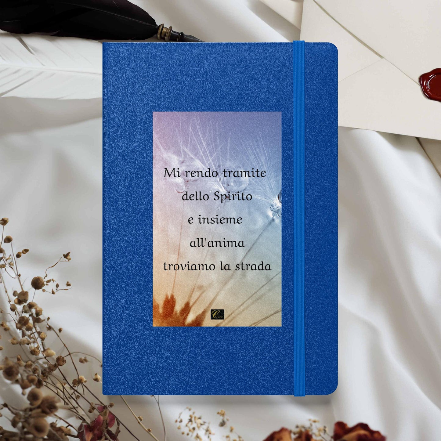 Taccuino a spirale con copertina rigida Soffio