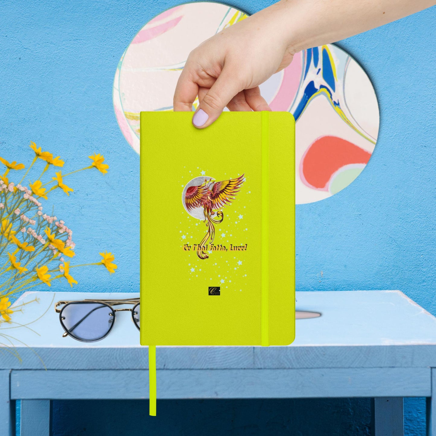 Taccuino a spirale con copertina rigida Aaba Fenice