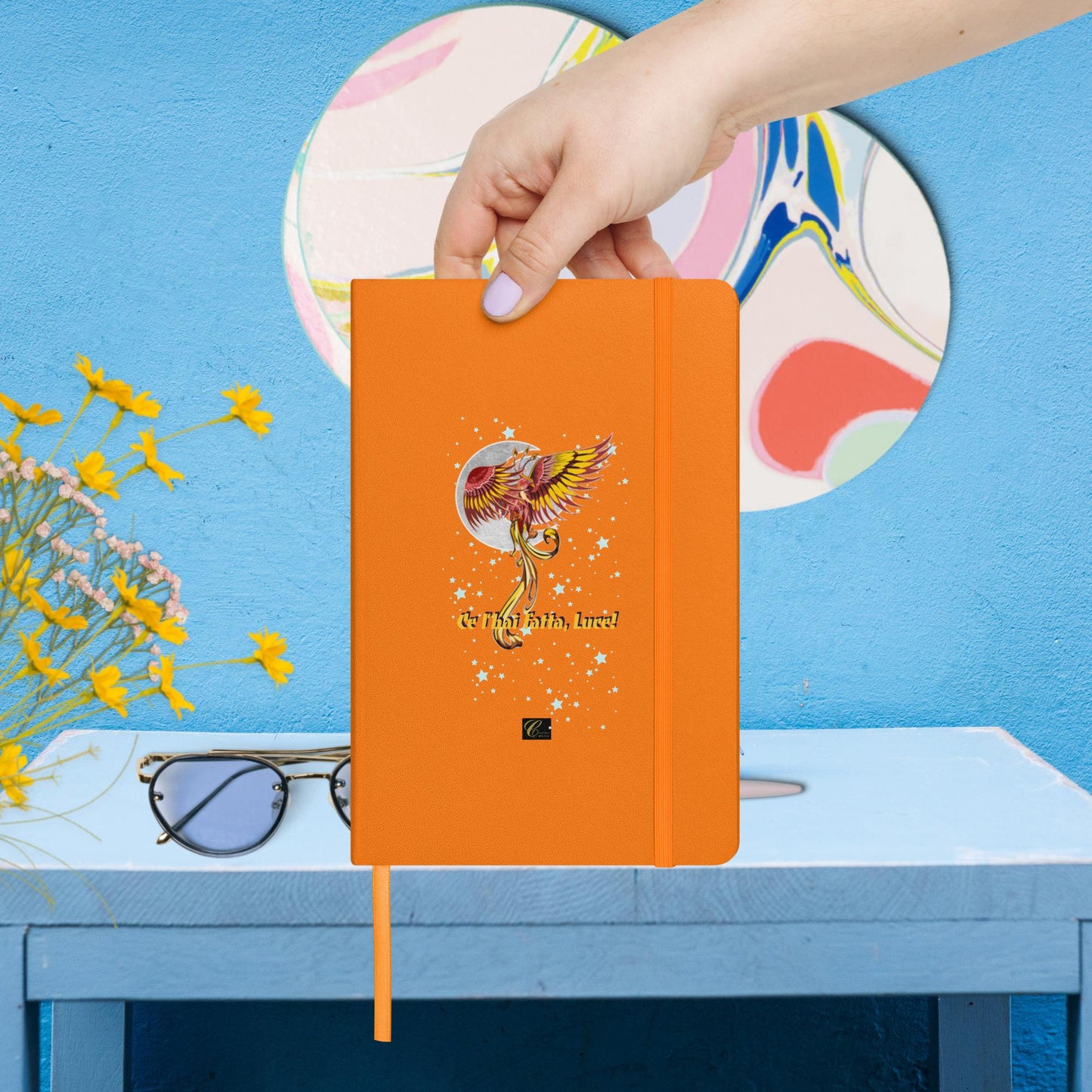 Taccuino a spirale con copertina rigida Aaba Fenice