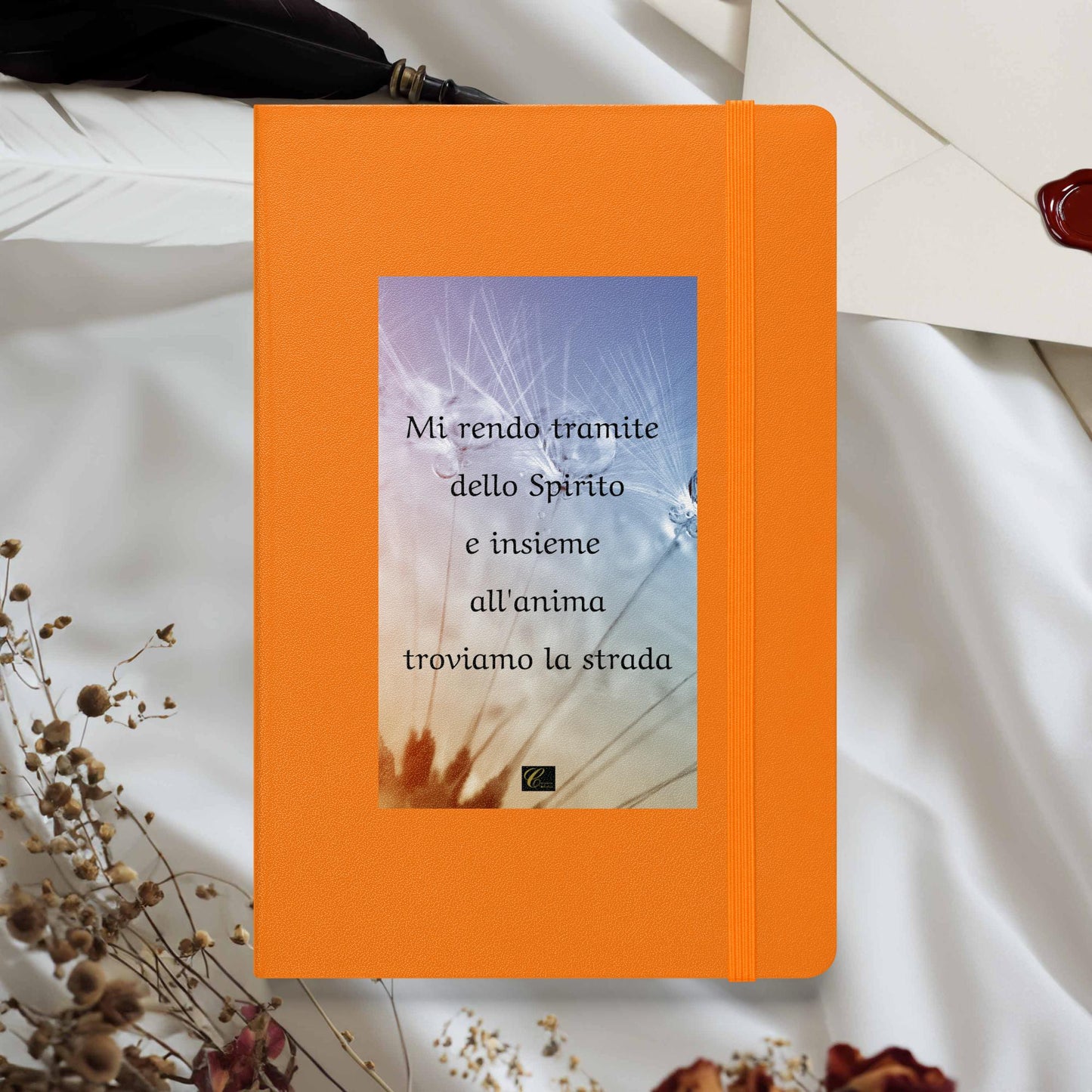 Taccuino a spirale con copertina rigida Soffio