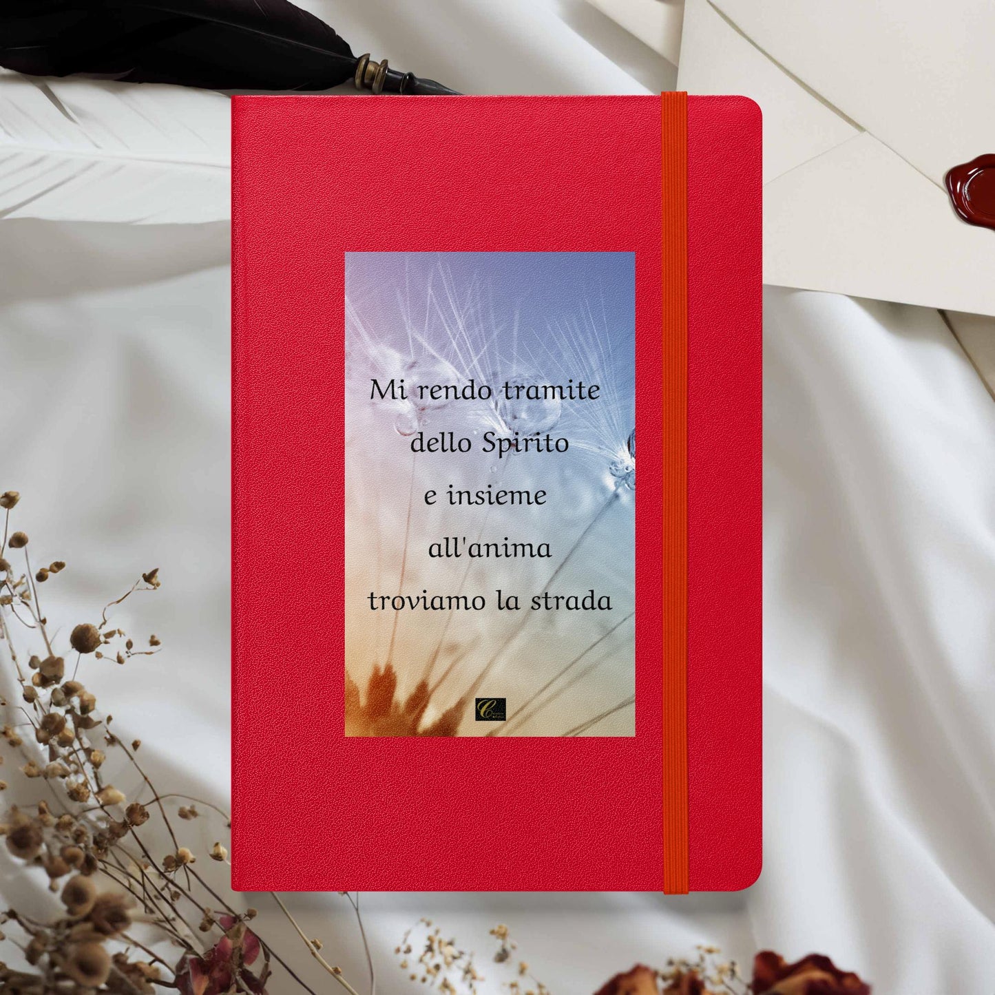 Taccuino a spirale con copertina rigida Soffio