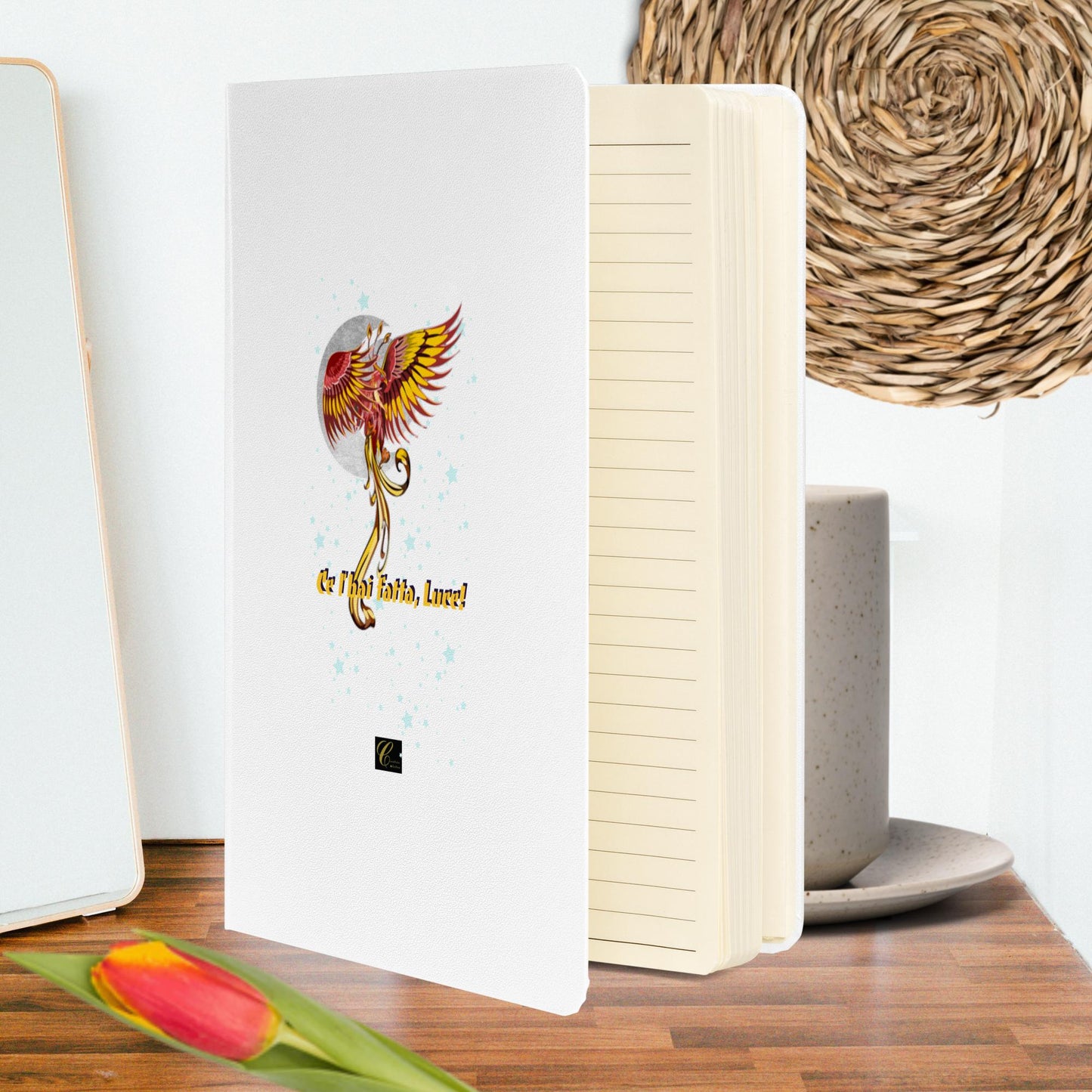 Taccuino a spirale con copertina rigida Aaba Fenice
