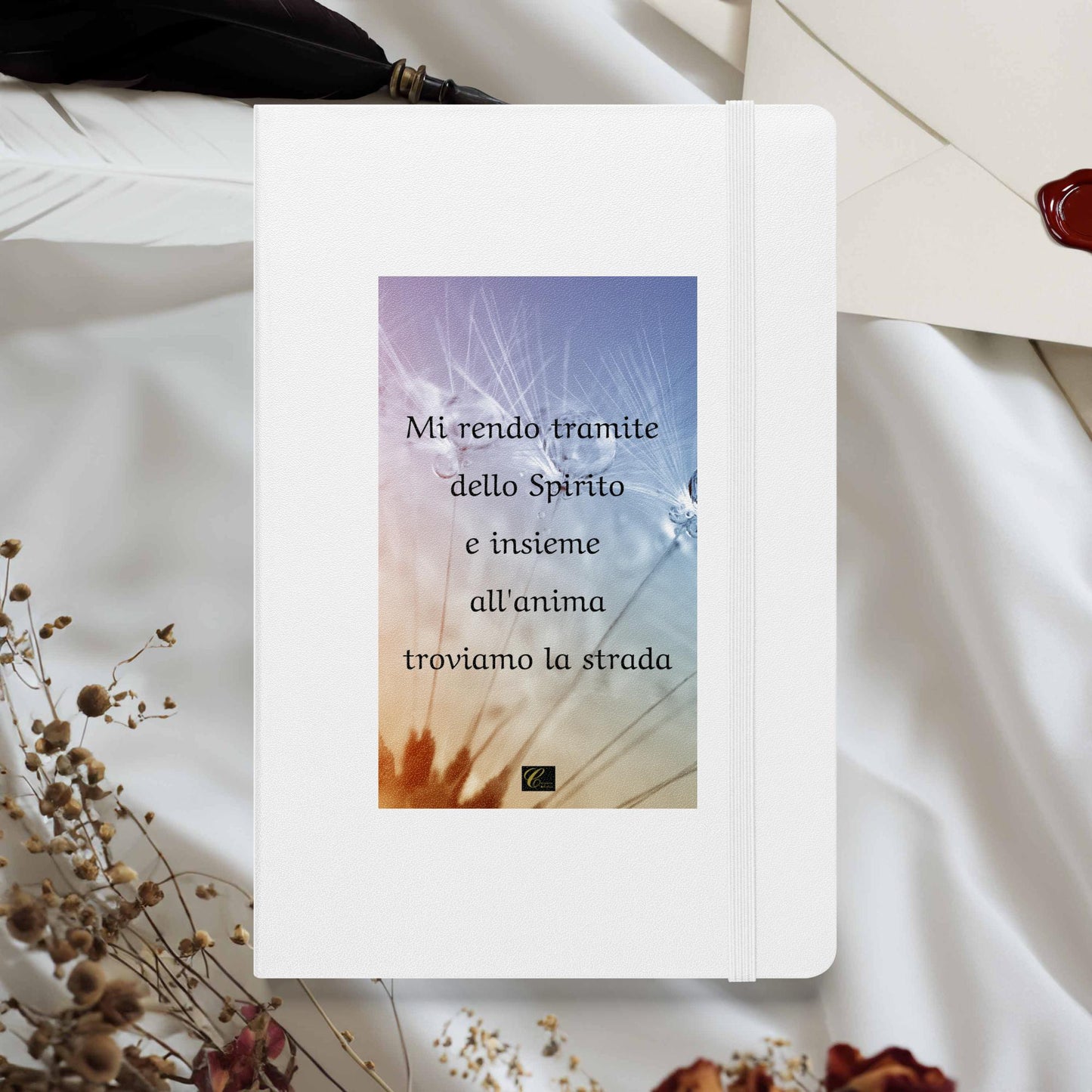 Taccuino a spirale con copertina rigida Soffio