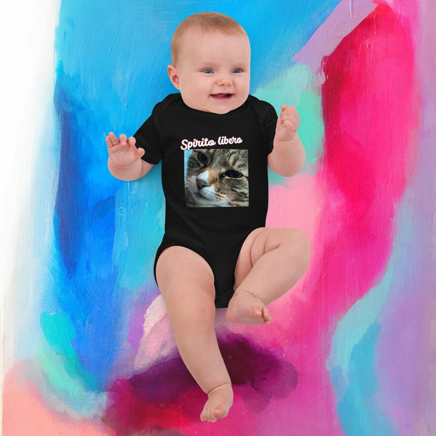 Tutina neonato in cotone organico Midnight