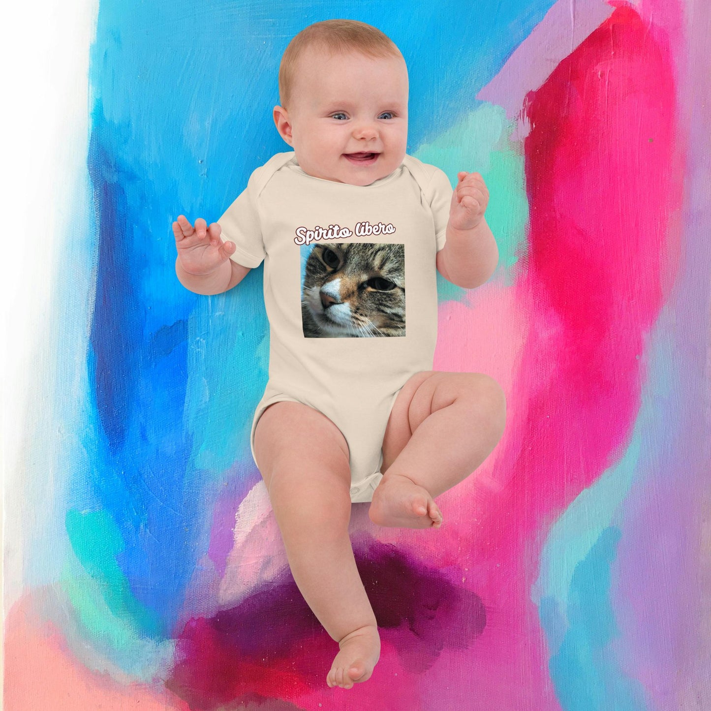 Tutina neonato in cotone organico Midnight