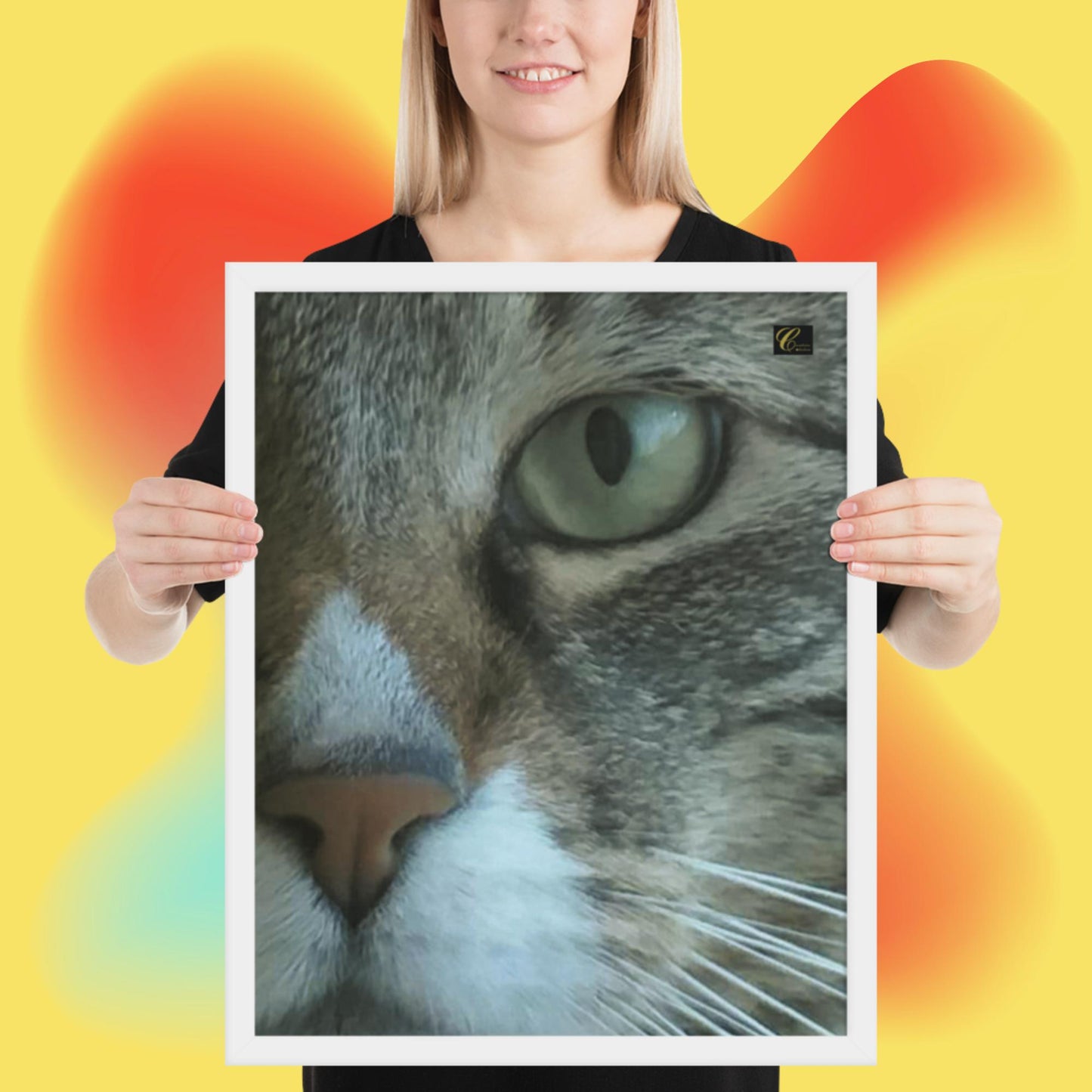 Poster in carta fotografica con cornice Midnight