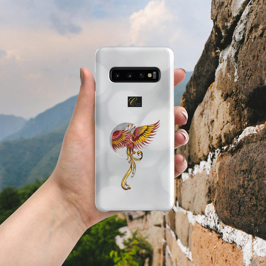 Cover con fibbia per Samsung® grigia