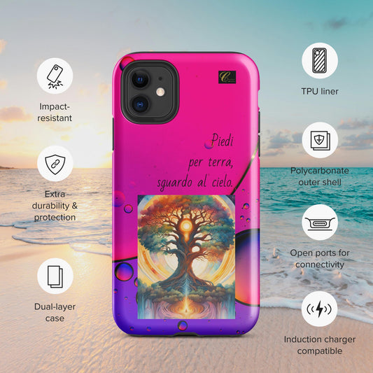 Cover iPhone rigida fluo