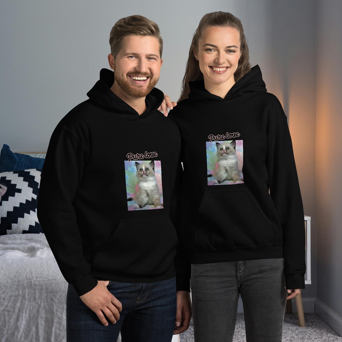 Felpa con cappuccio Fluffy