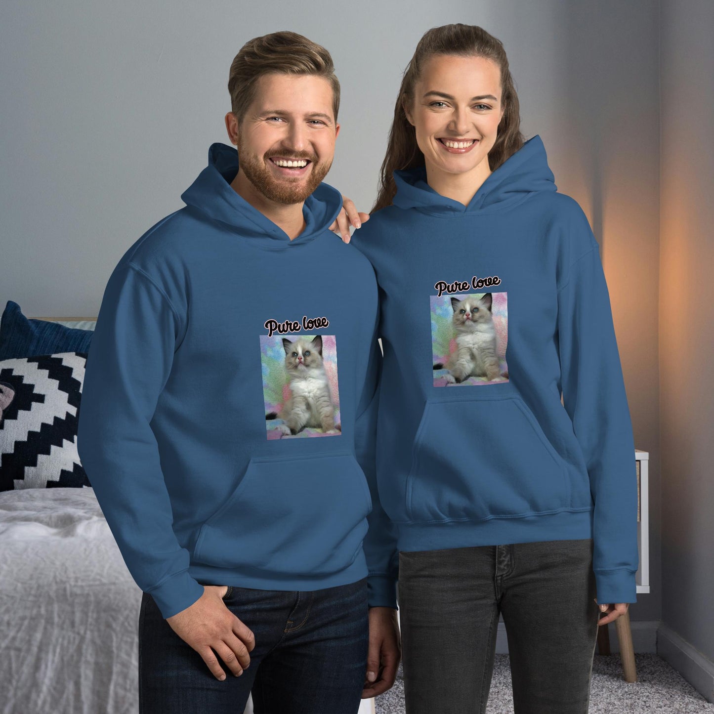 Felpa con cappuccio Fluffy