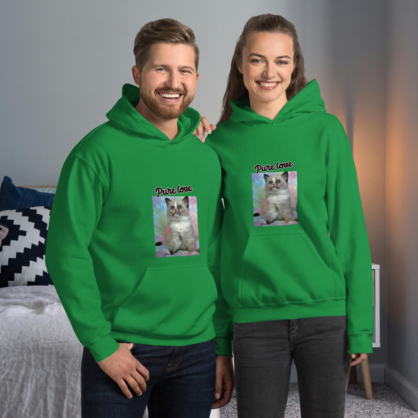 Felpa con cappuccio Fluffy