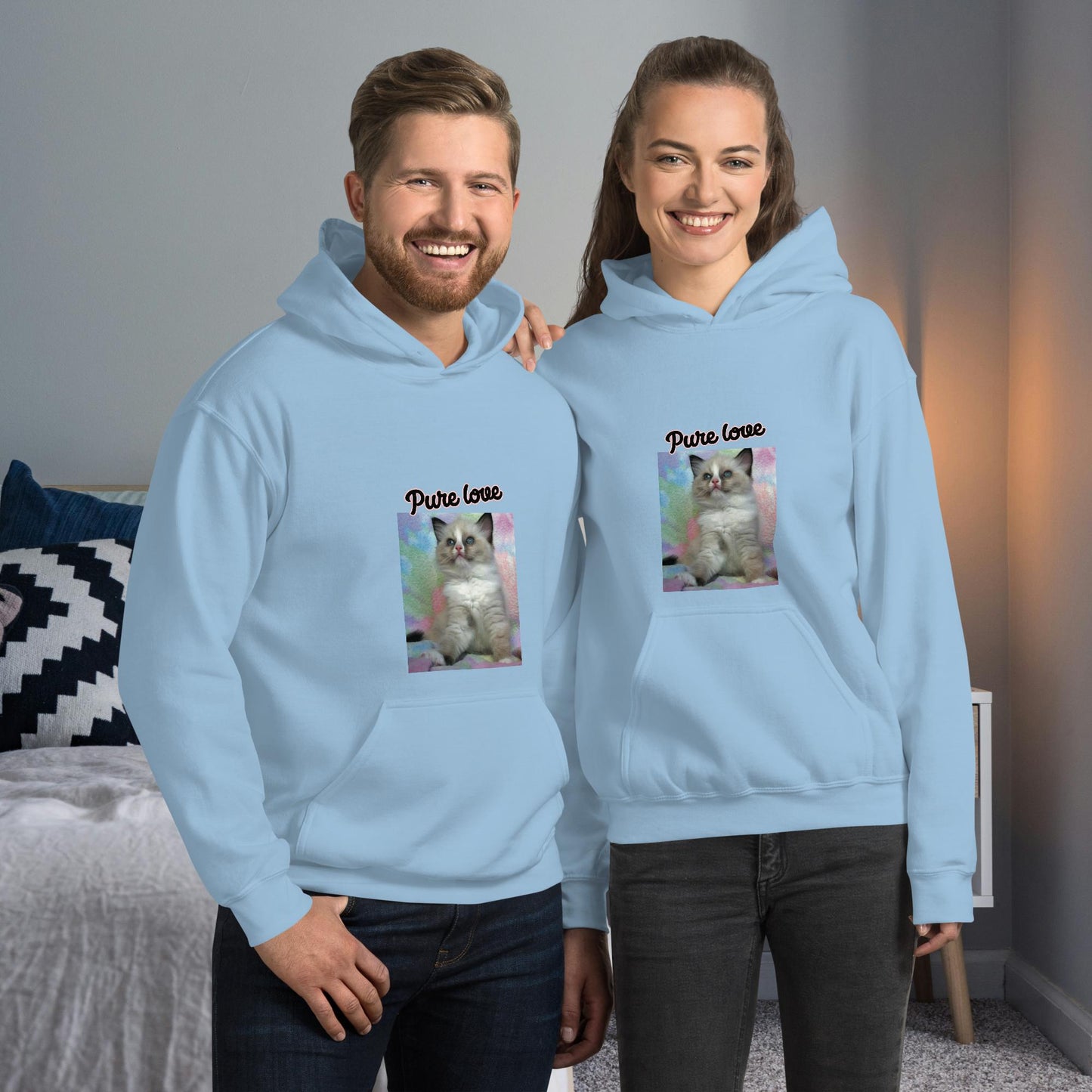 Felpa con cappuccio Fluffy