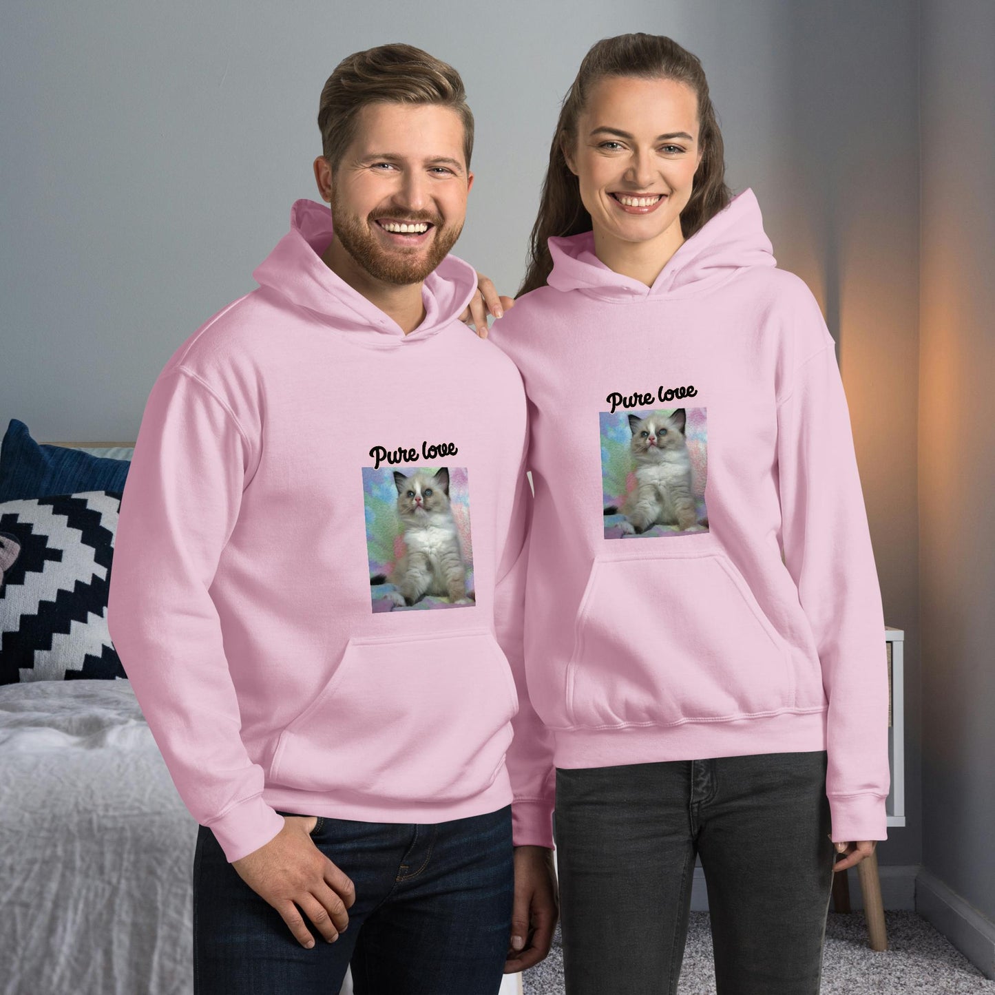 Felpa con cappuccio Fluffy