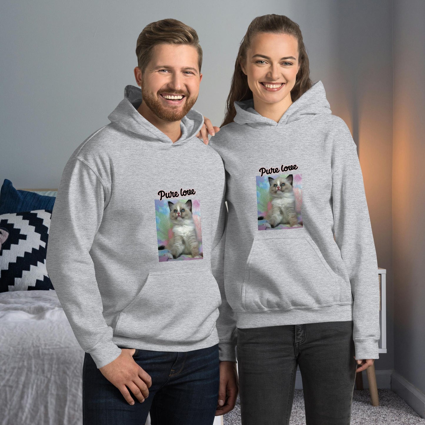 Felpa con cappuccio Fluffy