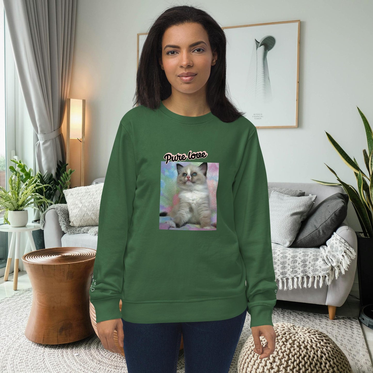 Felpa organica unisex Fluffy