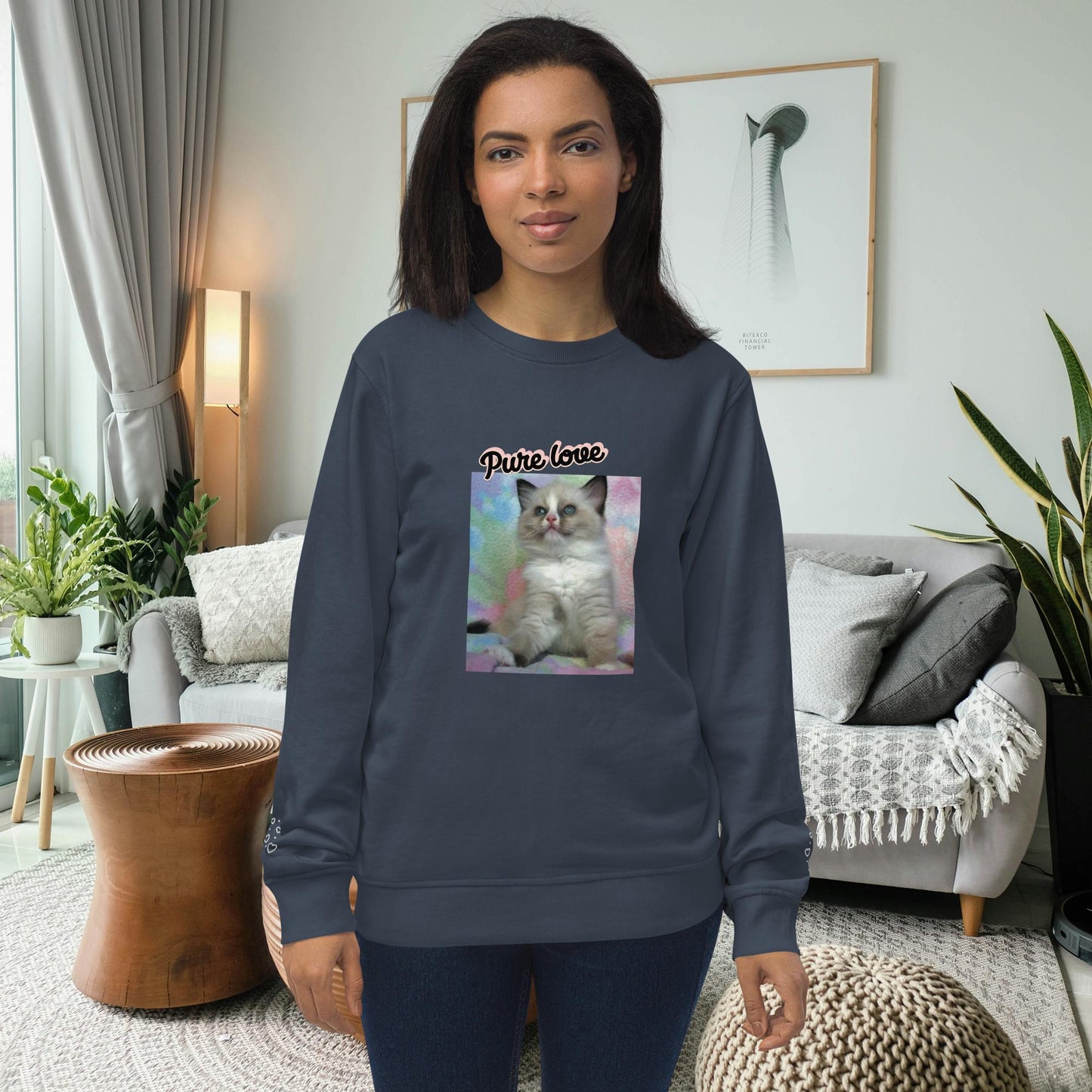 Felpa organica unisex Fluffy