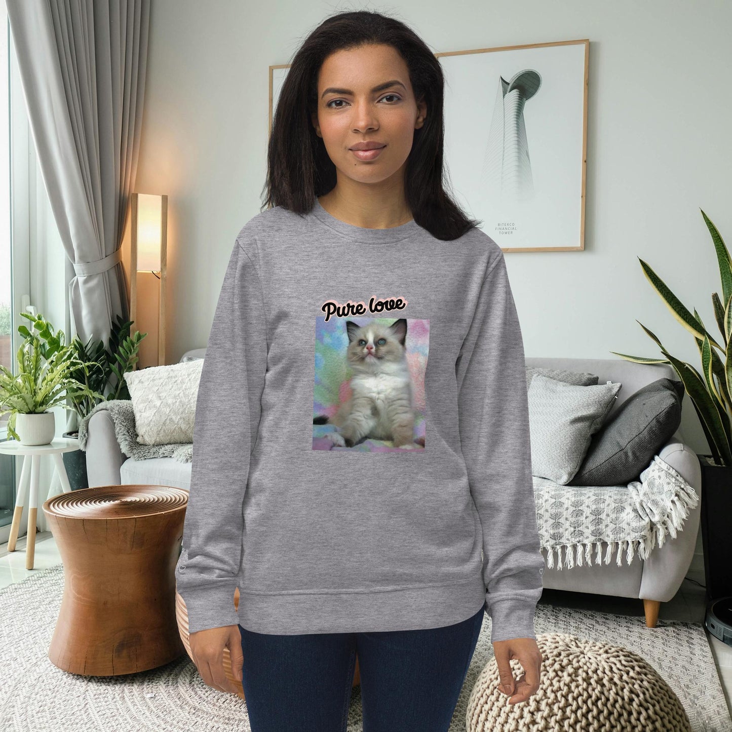 Felpa organica unisex Fluffy