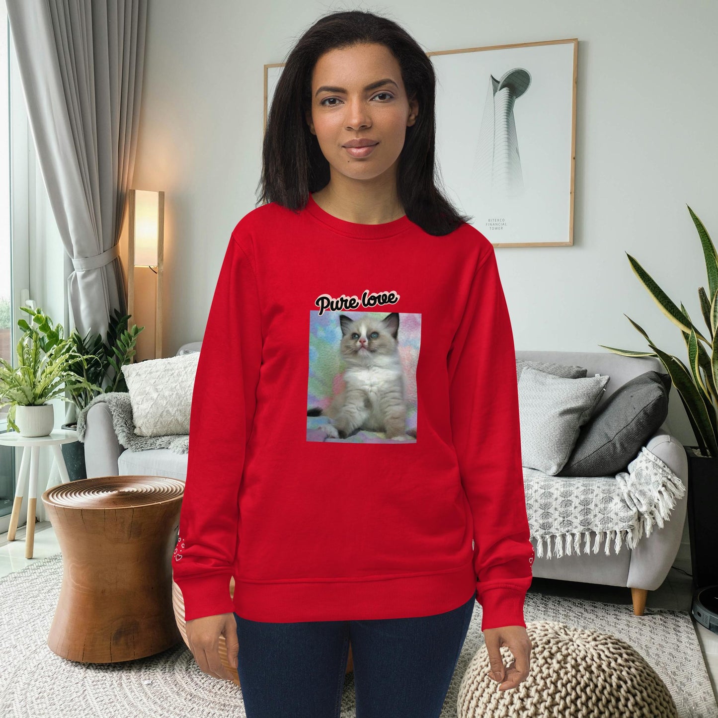 Felpa organica unisex Fluffy