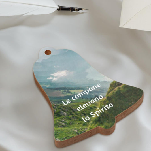 Calamita in legno Campana