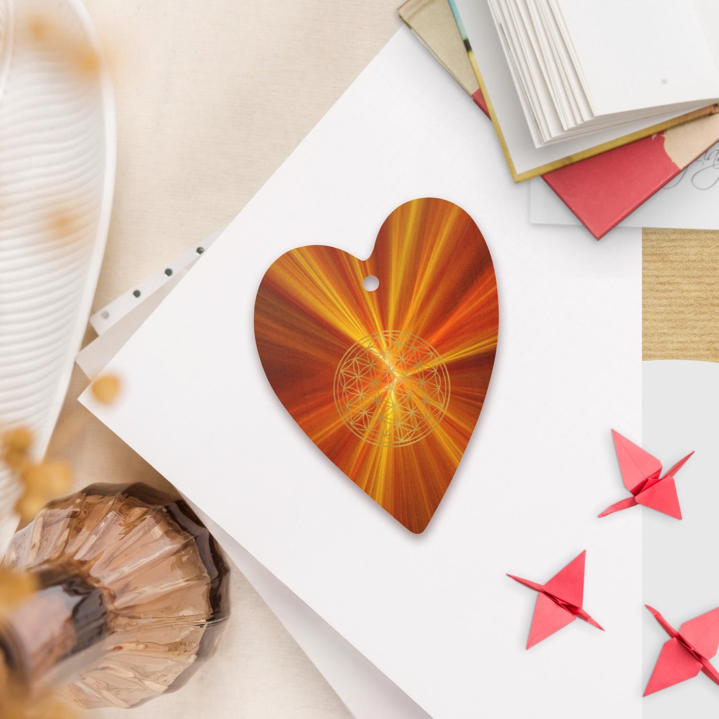 Decorazioni in legno Fiore della vita